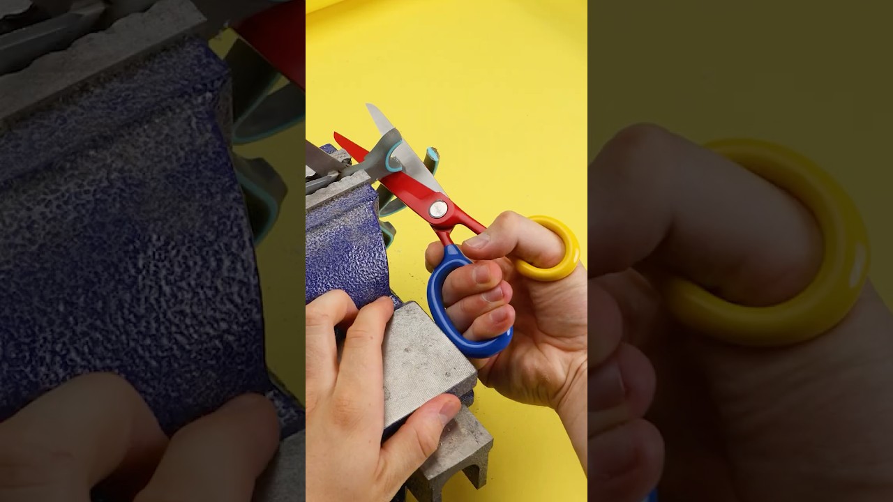 These scissors don't cut corners.