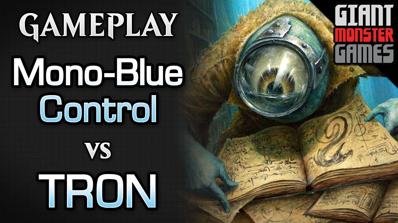 Mono blue control -vs- Mono-Blue TRON - MTGO Gameplay #5