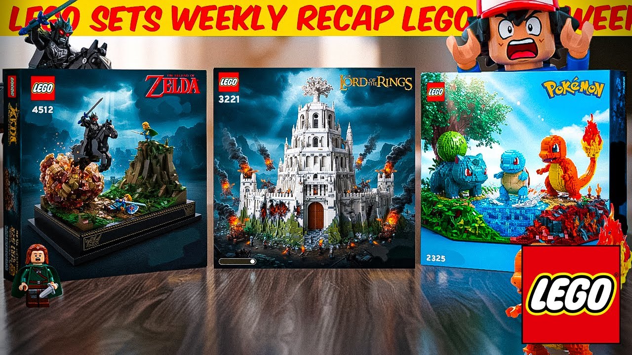 MUST SEE NEW 2026 LEGO LEAKS! (LOTR, Zelda, Pokemon, & More!) - Weekly Recap #8