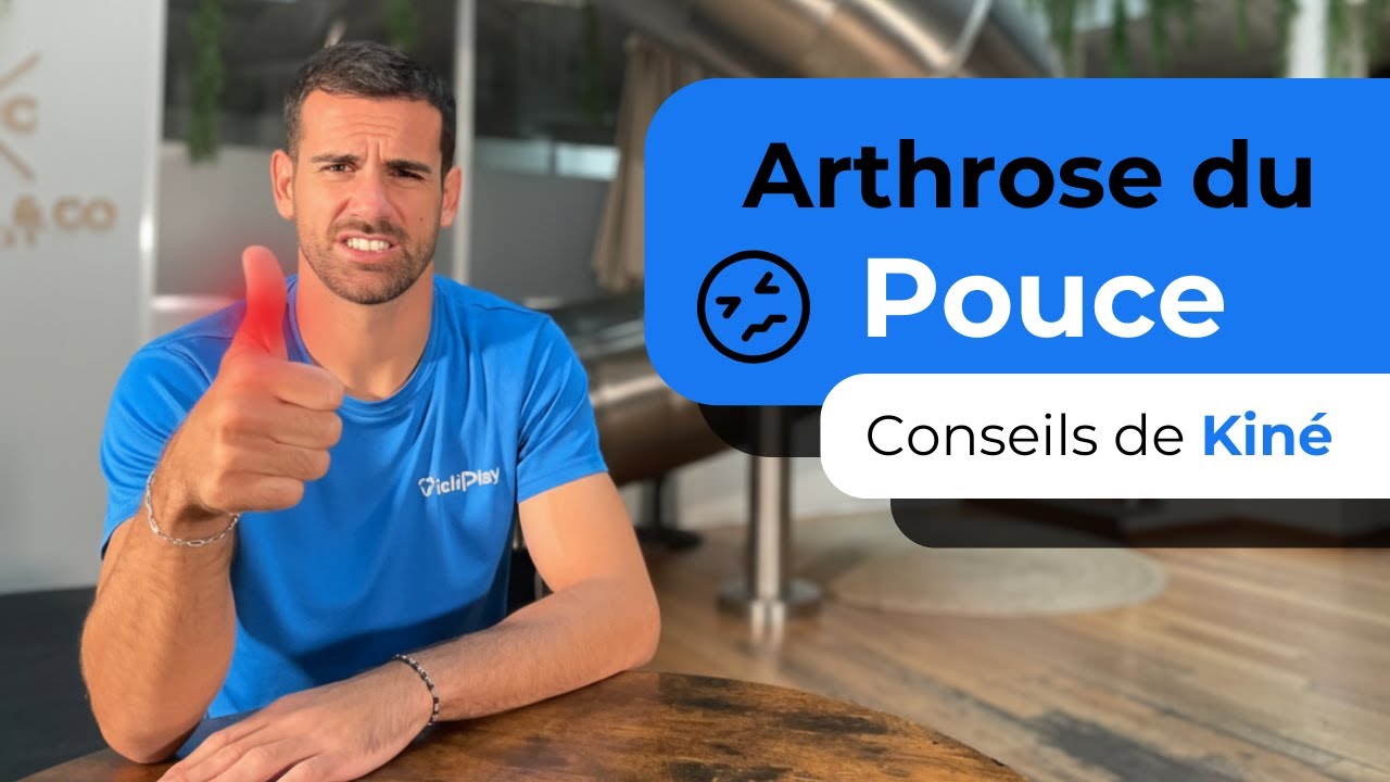 5 Exercices pour soulager efficacement votre arthrose du pouce !!
