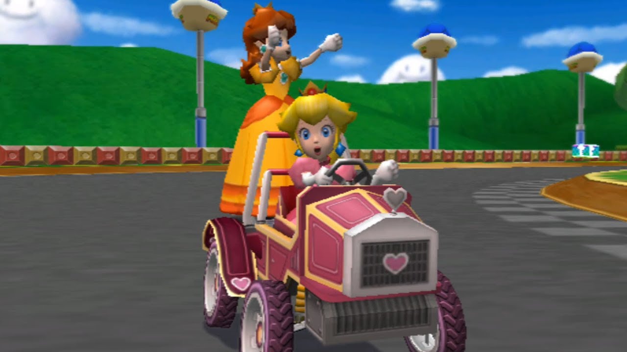 Mario Kart: Double Dash - 150cc Flower Cup (Peach & Daisy Gameplay)