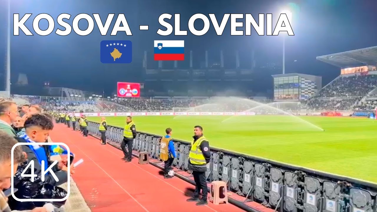 🇽🇰 Kosova vs Slovenia 🇸🇮 City Atmosphere in PRISHTINA | World Cup Qualifiers Game