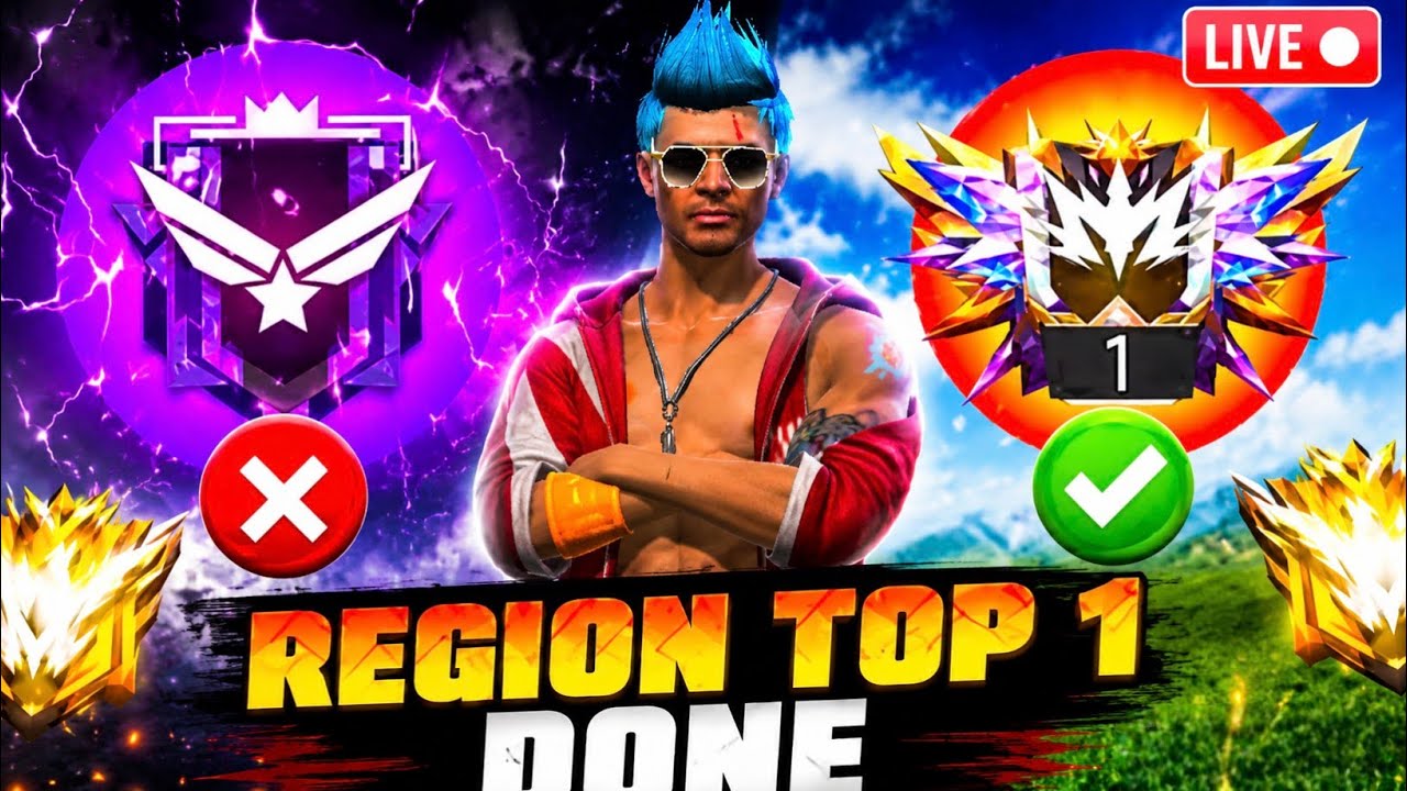 Free Fire Max Rank Push Live 🎮 | Pro Gameplay |