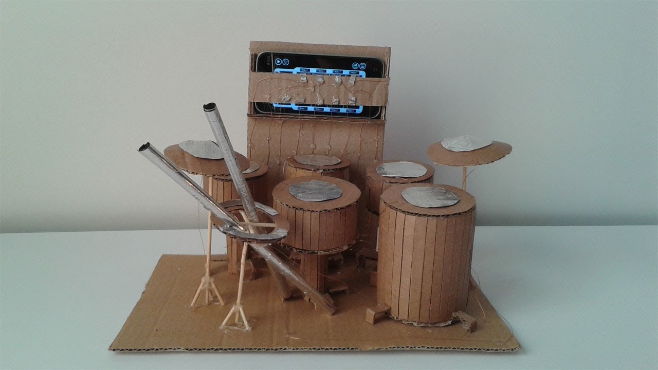 How to Make a Drum from Cardboard