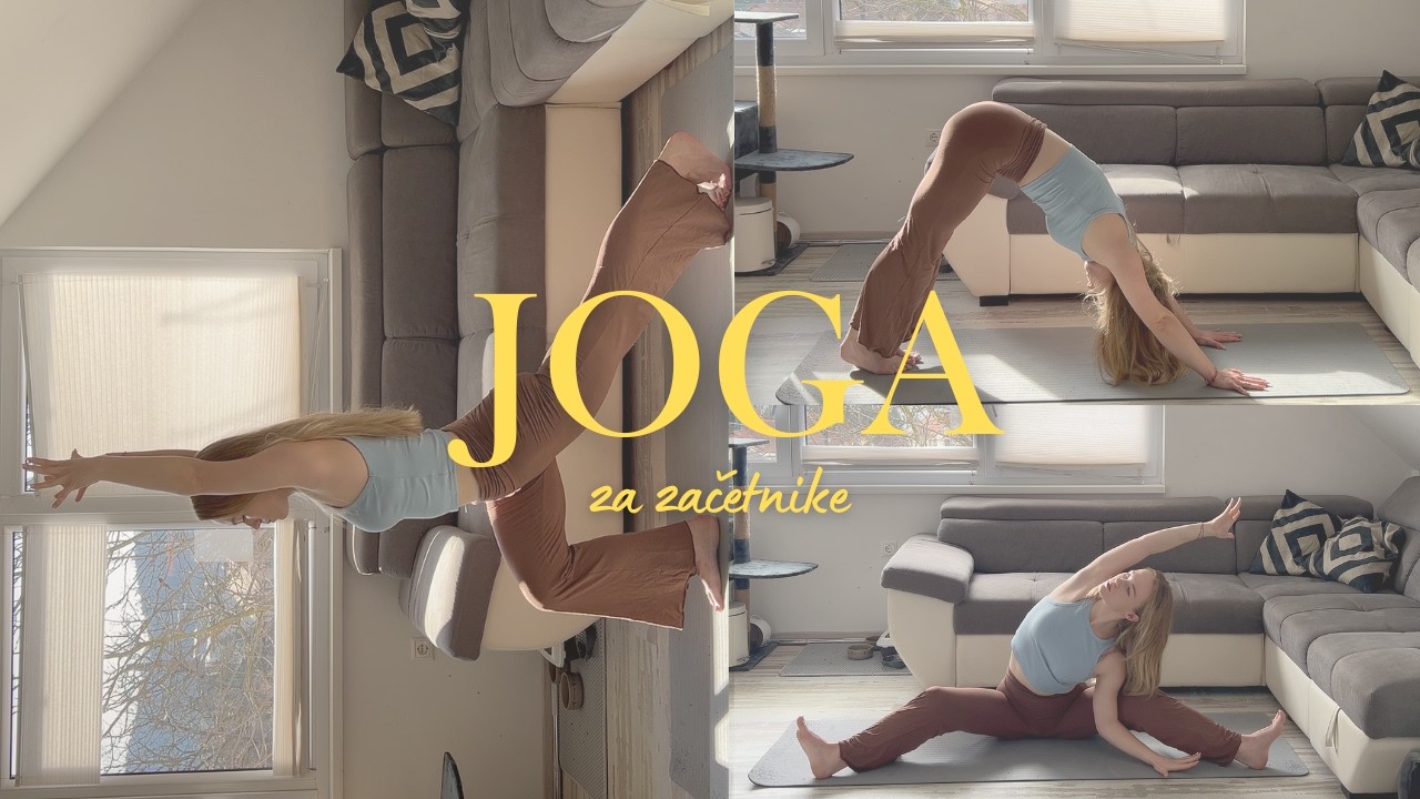 25 minut joge za začetnike | Nežen razteg celega telesa za sprostitev in ravnovesje