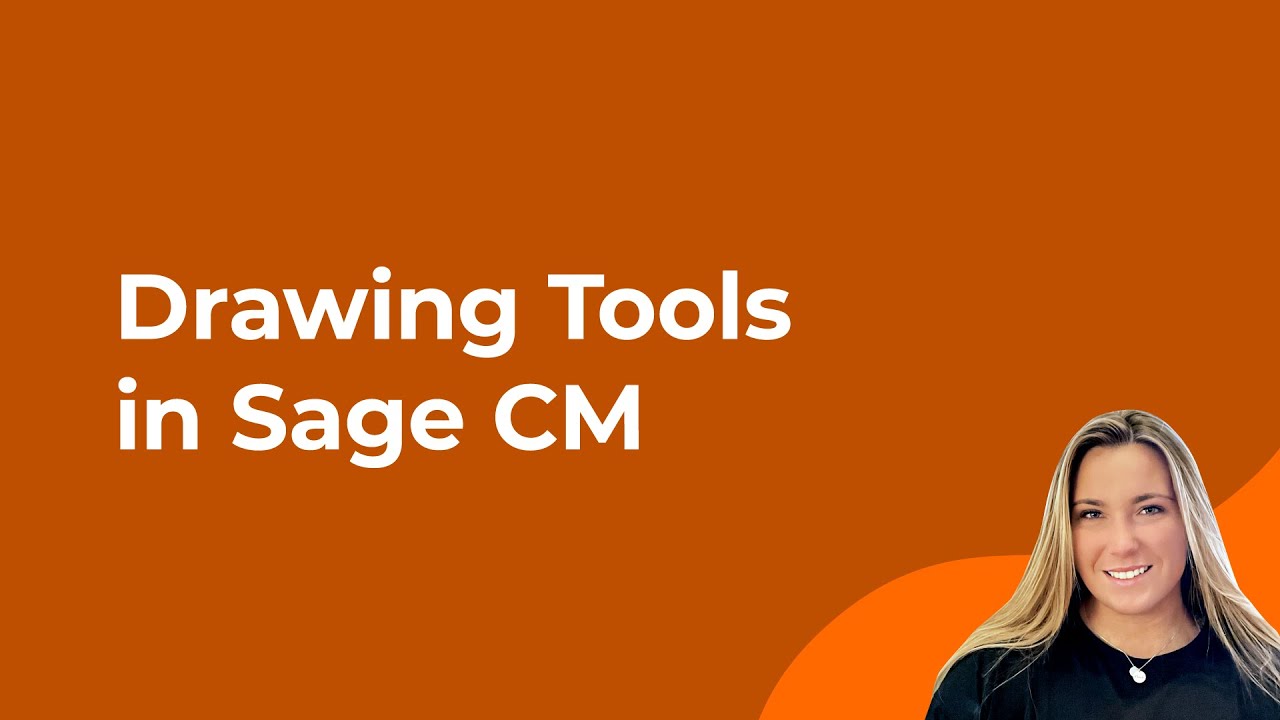 How to Use Drawing Tools in Sage Construction Management | Quick Tutorial