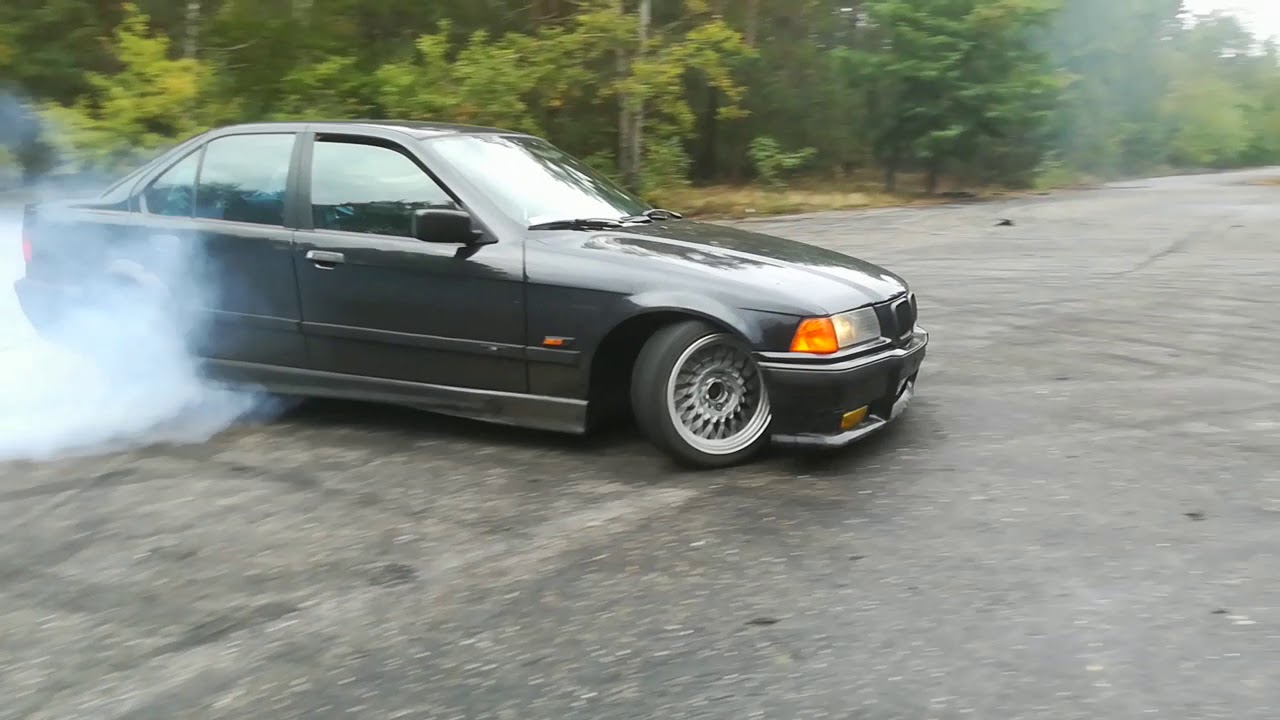 Upalanie BMW E36 328i  D R I F T  G R U Z #Ep1