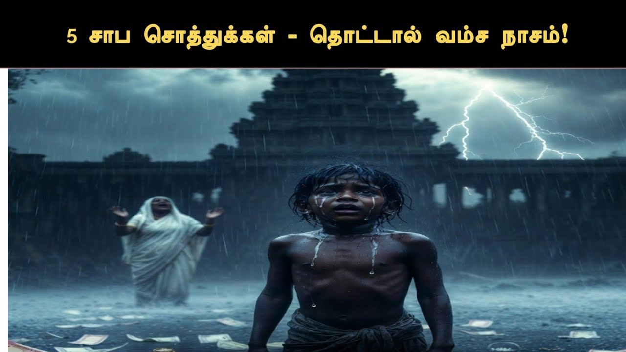 5 சாப சொத்துக்கள் - தொட்டால் வம்ச நாசம்!  #tamilmotivation #viralvideo 