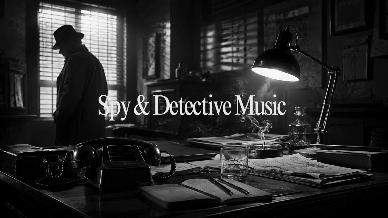 Spy & Detective Music Playlist | Mysteries & Secret Missions (1 Hour)