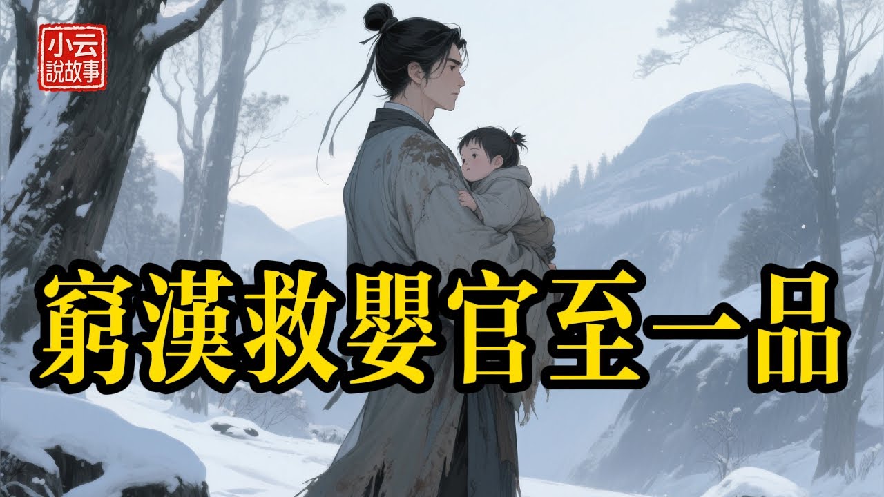 雪夜棄嬰死咬恩人手指不放，書生痛極停步，下一秒竟躲過滅頂之災！原來這孩子來頭不小... #民間故事 #故事頻道 #聽故事 #故事分享 #睡前故事 #善有善報 #因果報應