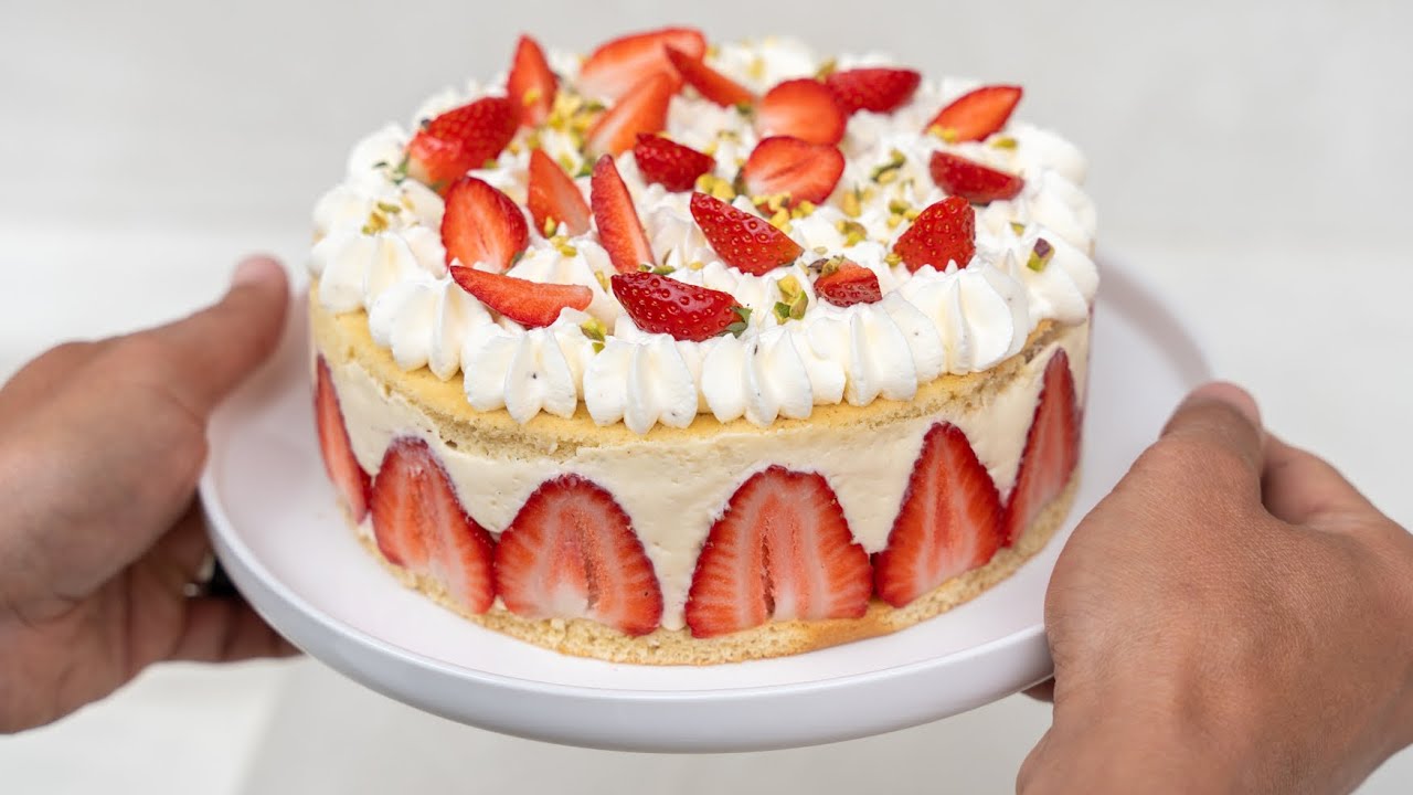 🍓 RECETTE FACILE ET INRATABLE DU FRAISIER MAISON 🍓