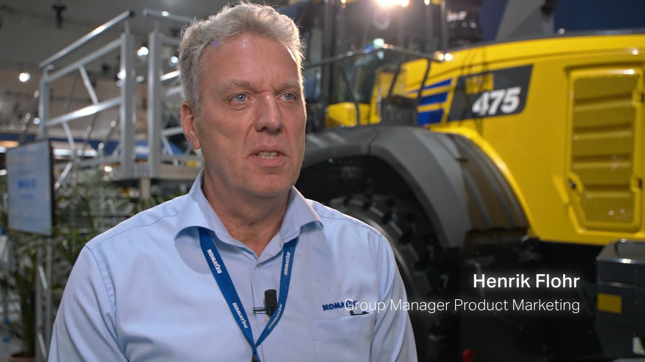 Radlader - Komatsu auf der bauma 2022