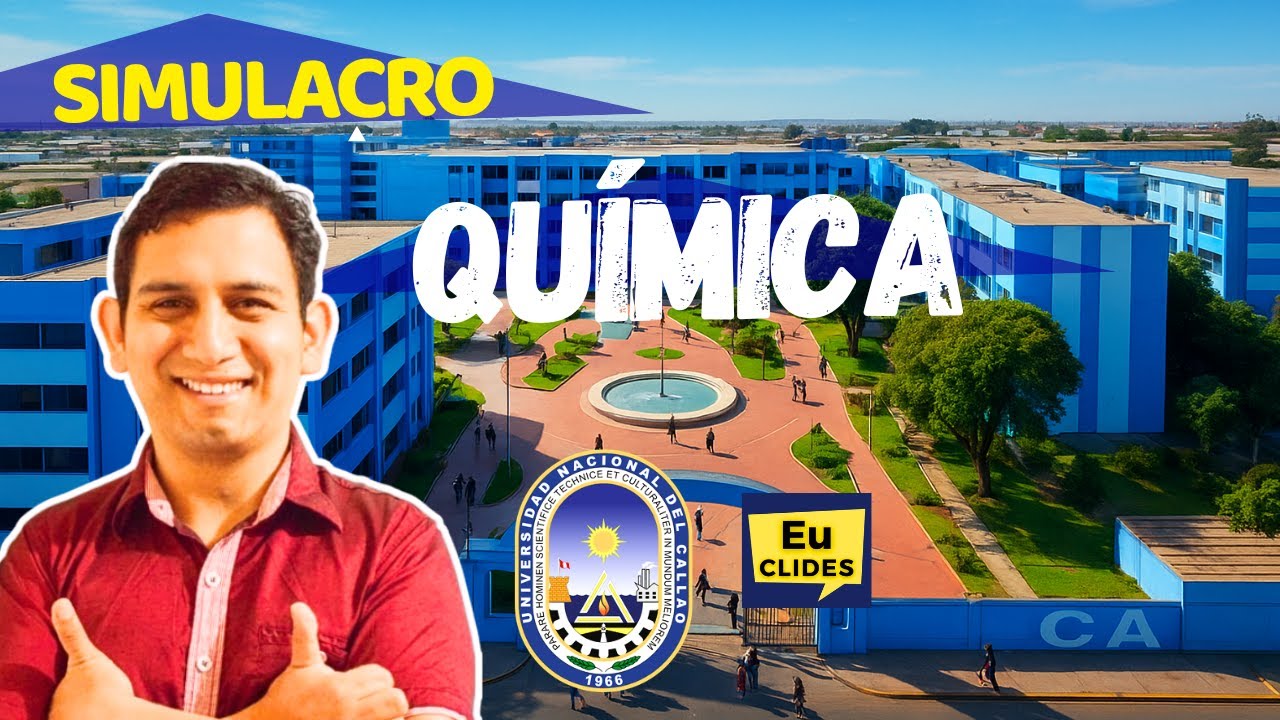 ❤️ Solucionario Simulacro UNAC 2025 2 🔥 QU&Iacute;MICA Universidad Nacional del Callao