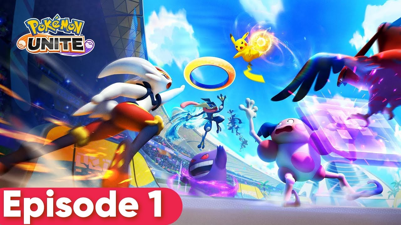 Pok&eacute;mon UNITE (Episode 1) gameplay (No Commentary) Tutorial Match....