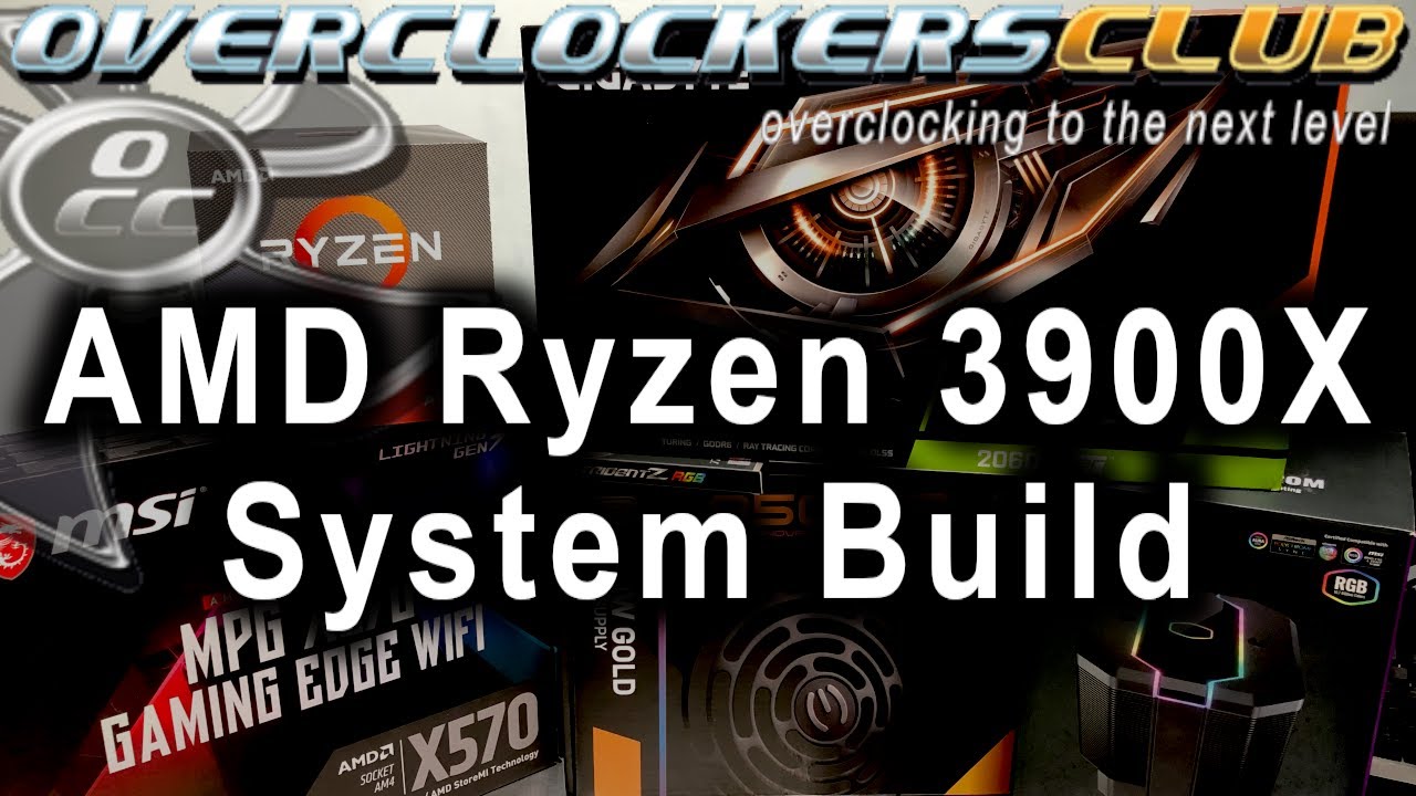 AMD Ryzen 3900X System Build