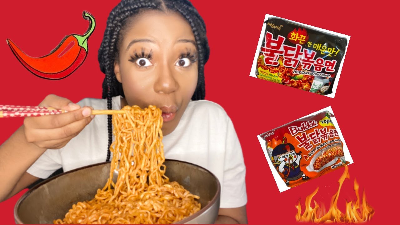 JE TESTE LES NOUILLES LES PLUS PIQUANTES DU MONDE!!!! (GROS FLOP)