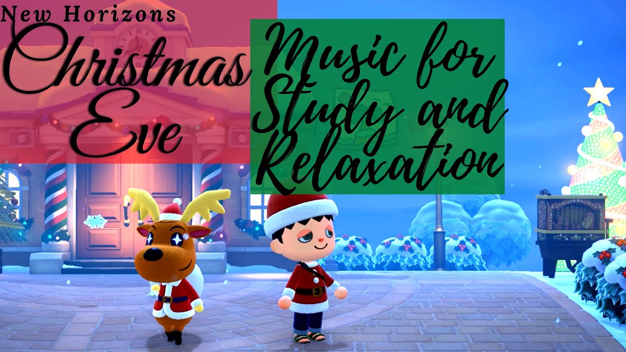 Relaxing Animal Crossing Music - ♪ Christmas eve ♪ 1 Hour 30 Minutes