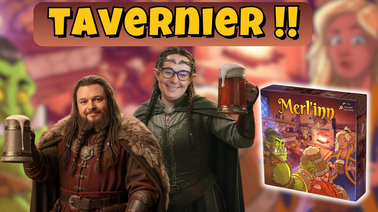 Merl'inn, le jeu de gestion de taverne d&eacute;barque bient&ocirc;t sur Ulule