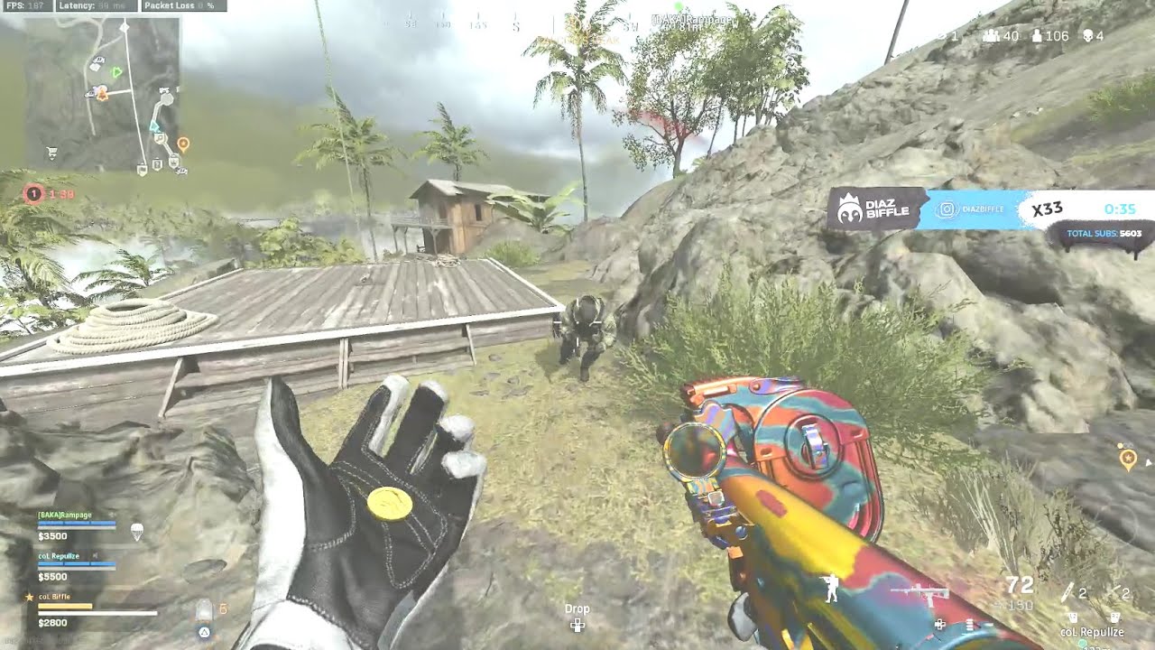 BIFFLE FINDS 0.03 KD BOT & DID THIS TO HIM INSTEAD😳