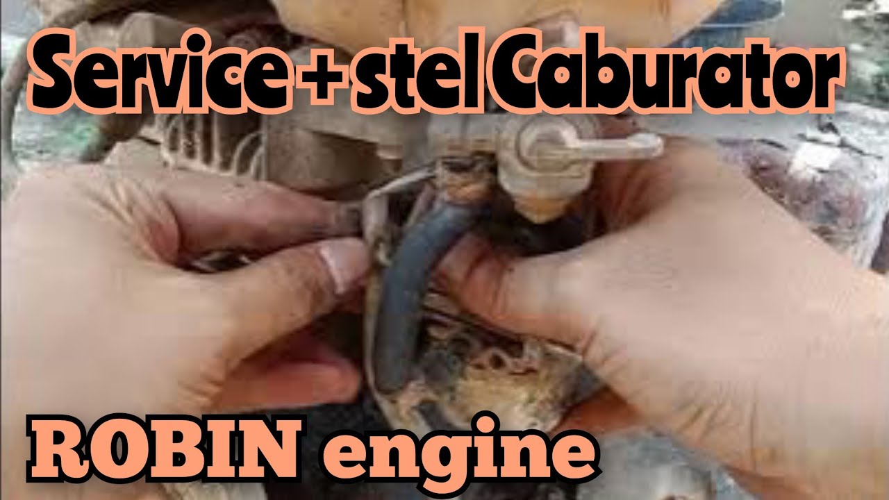cara Stel Caburator Robin Ey 15/20_carburetor @Teknik_Tokusatsu