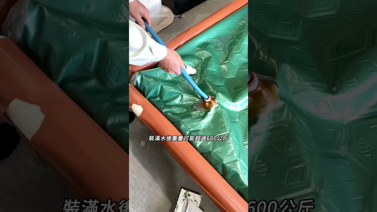 曾經風靡美國的水床