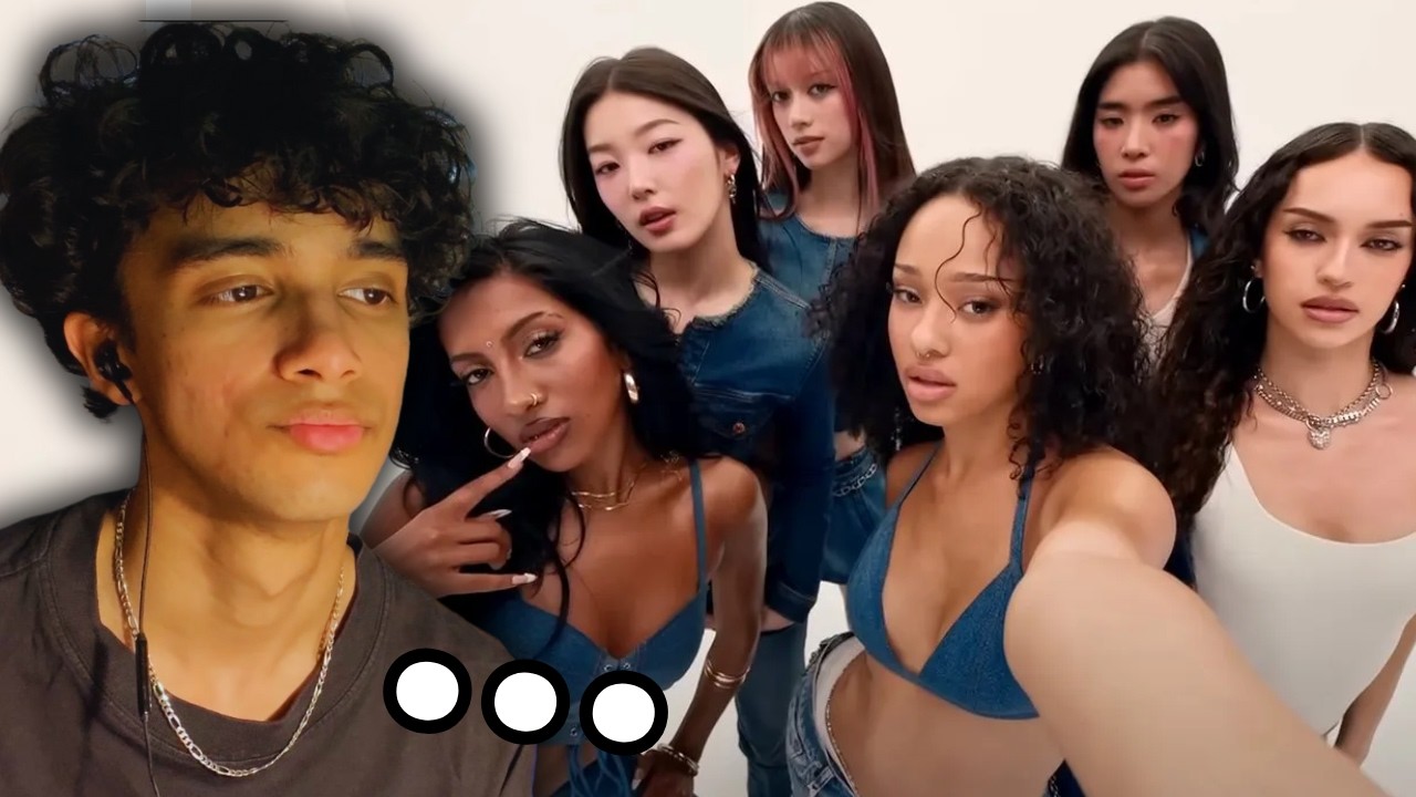 i reacted to katseye's gap ad for the first time...