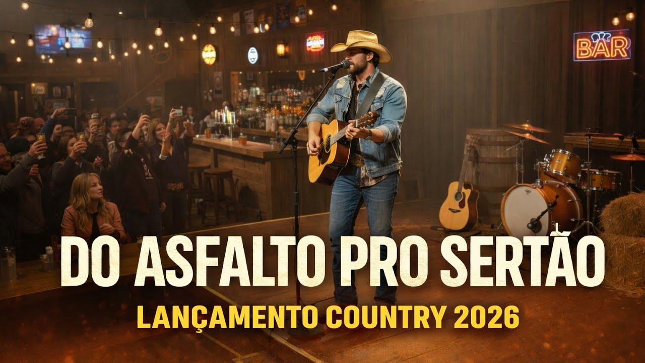 Do asfalto pro Sertão | LANÇAMENTO COUNTRY 2026