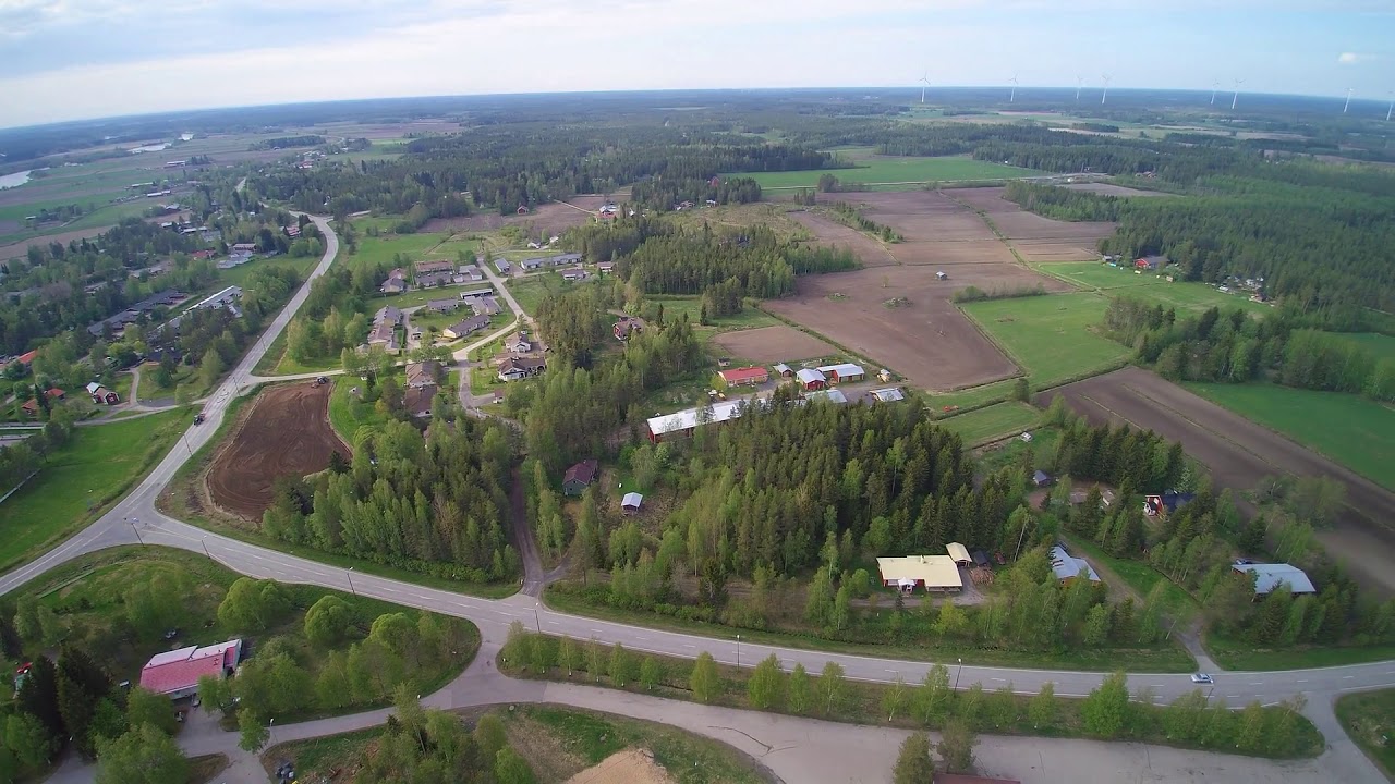 Alavieska ilmakuvaa 21.5.2019