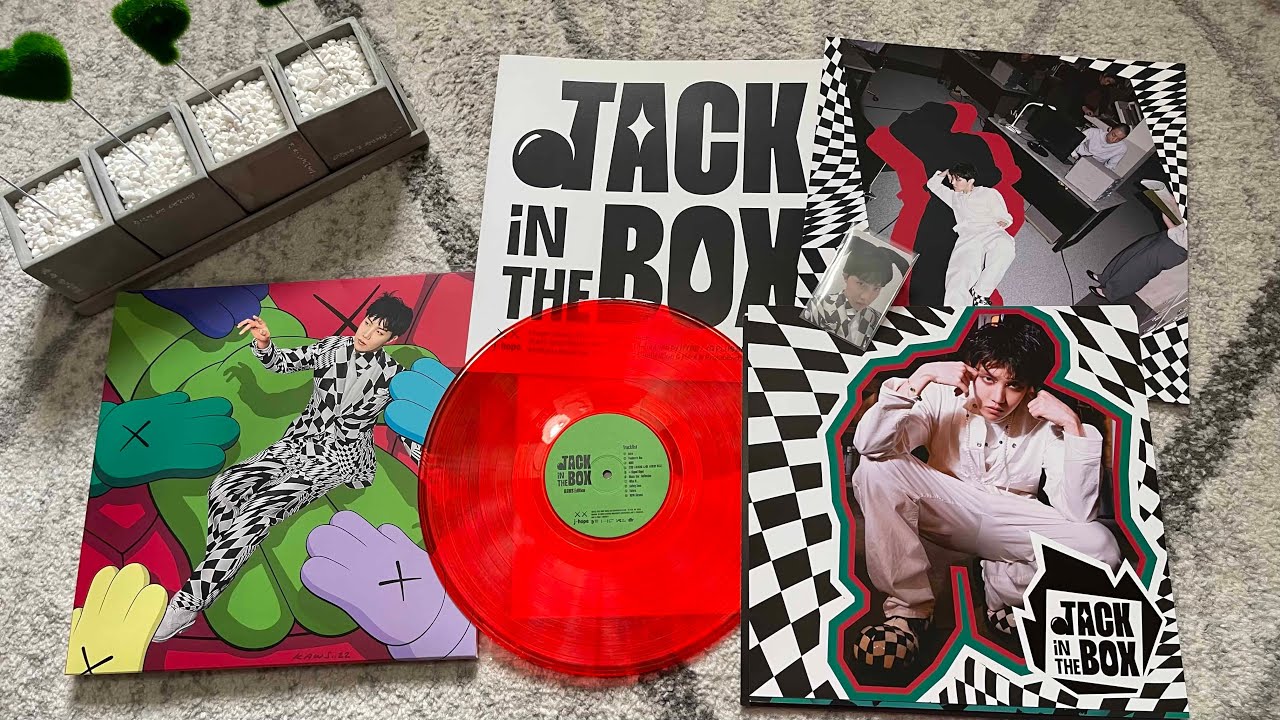 [unboxing] j-hope Jack in the Box Vinyl