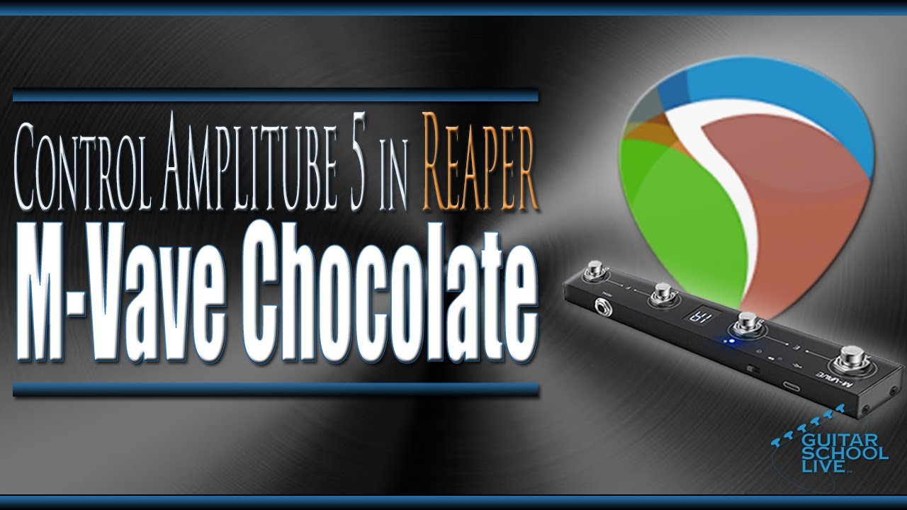 Как управлять Amplitube 5 в Reaper с помощью MIDI-контроллера M Vave Chocolate