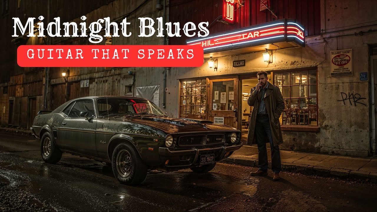 🎸 Midnight Blues: Deep & Soulful Blues Music for Late Nights (for Focus, Work, Study or Relax)