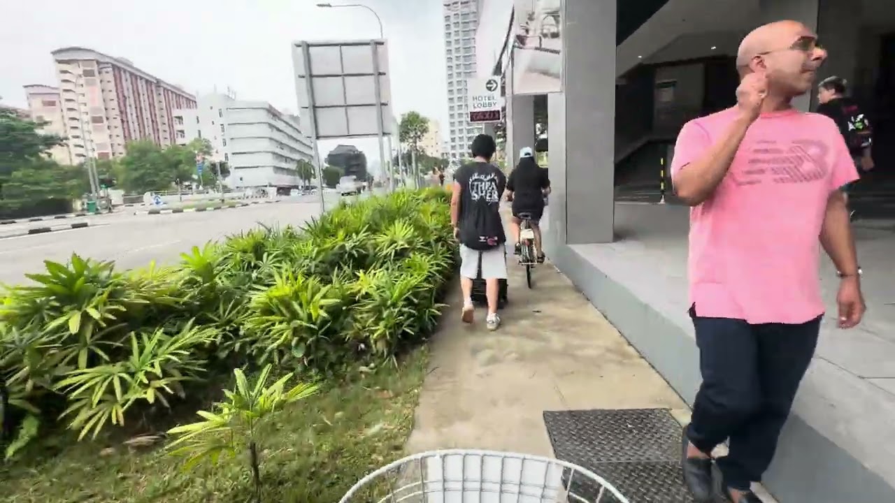 Biking in Singapore