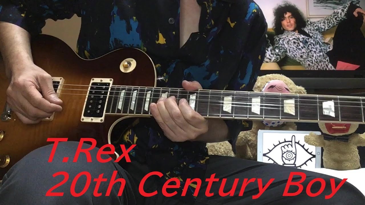 T.Rex  Marc Bolan  20th Century Boy  Guitar Cover