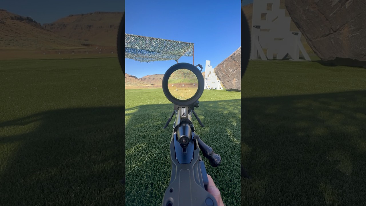 POV at 600 yards with my 223 bolt gun