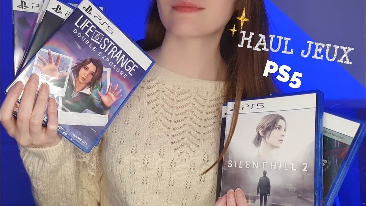 ASMR 🎮 | Haul Jeux PS5