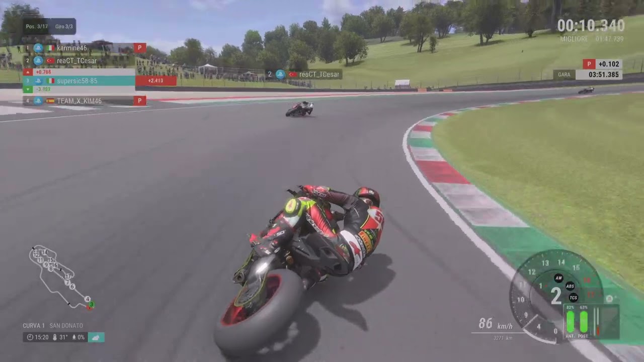 RIDE 5 - Mugello gara online - supersic58-85