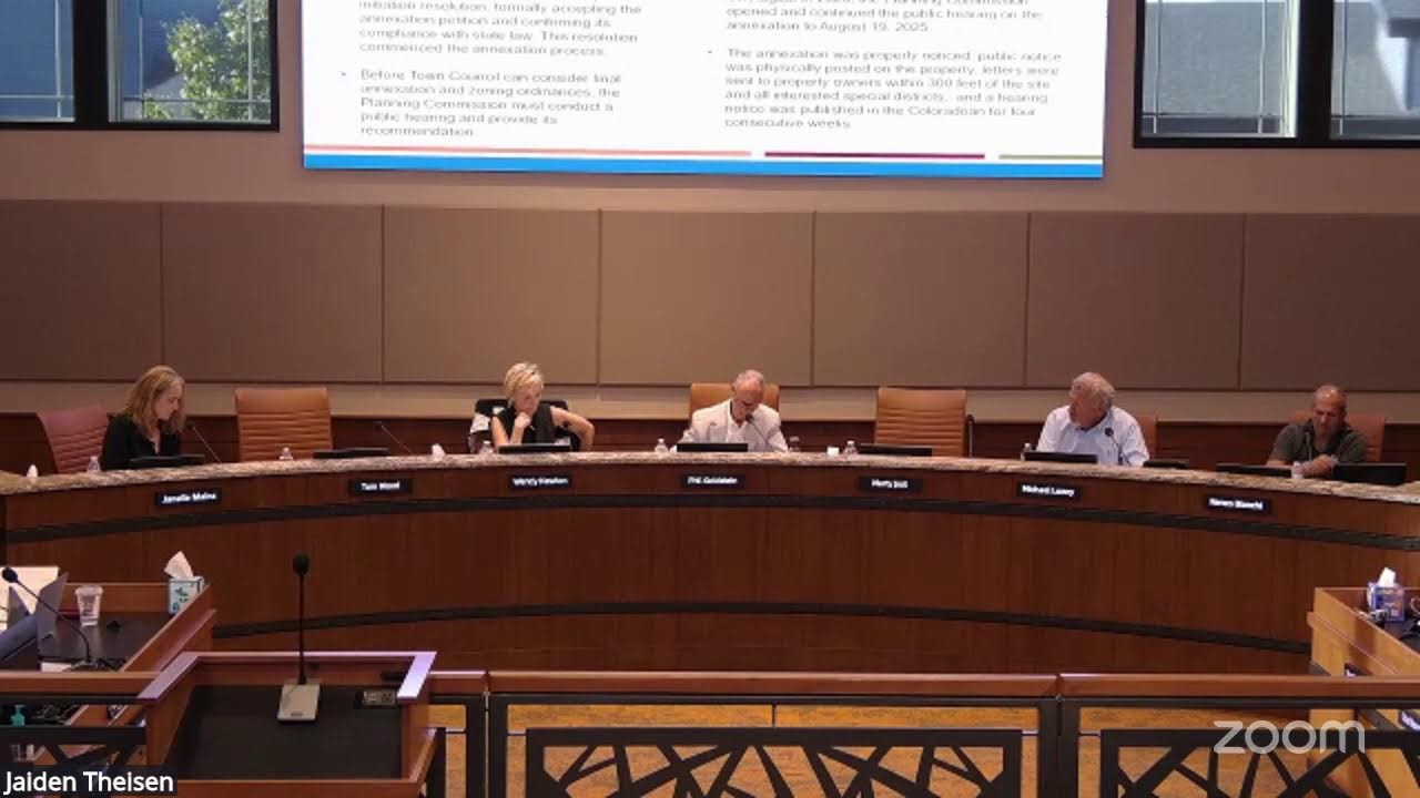 Timnath Planning Commission 8/19/25