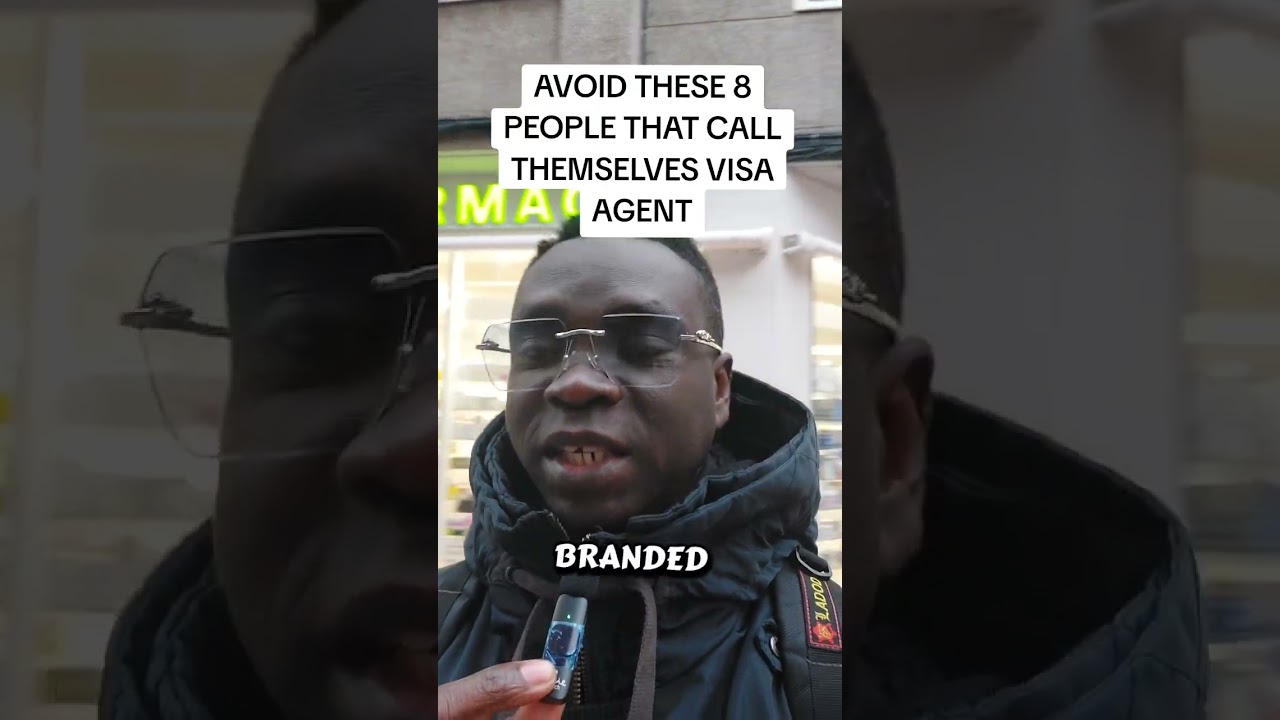 AVOID THESE 8 PEOPLE THAT CALL THEMSELVES VISA AGENT#agent#visatips #traveltips #schengen 