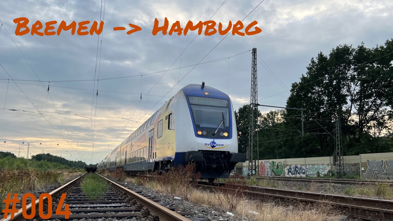 Führerstandsmitfahrt #004 - Bremen Hbf - Hamburg Hbf