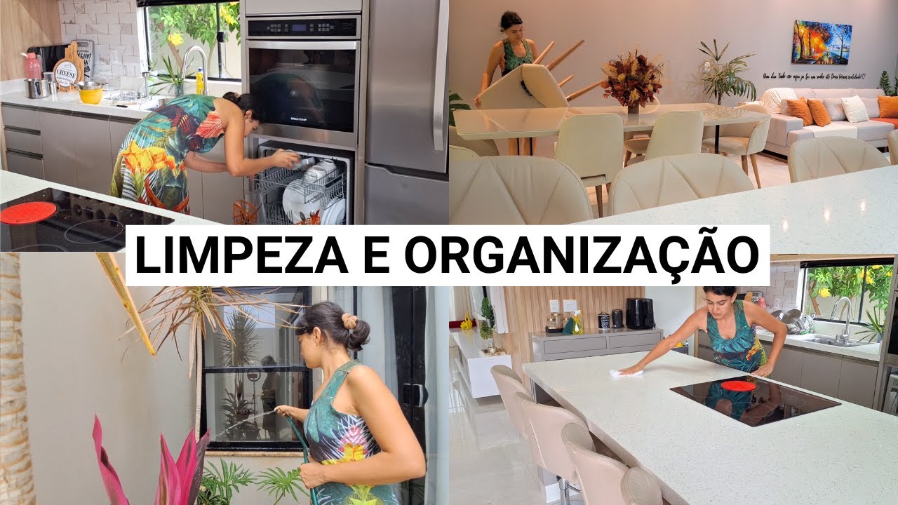 Dia produtivo LAVEI JANELAS , quintal... Organizei COZINHA, limpei CASA e Lavei MINHA BIZ 😍