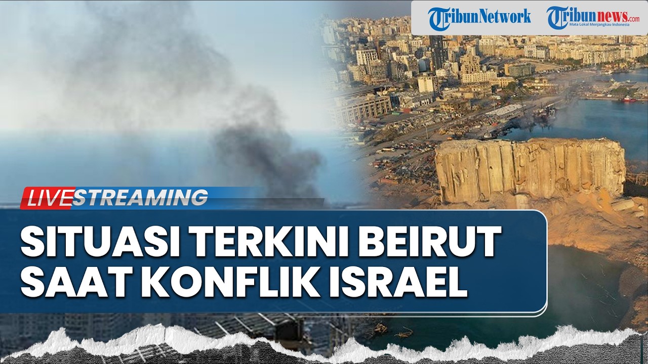 🔴LIVE: Situasi Terkini Pinggiran Selatan Beirut di Tengah Memanasnya Ketegangan Israel–Hizbullah