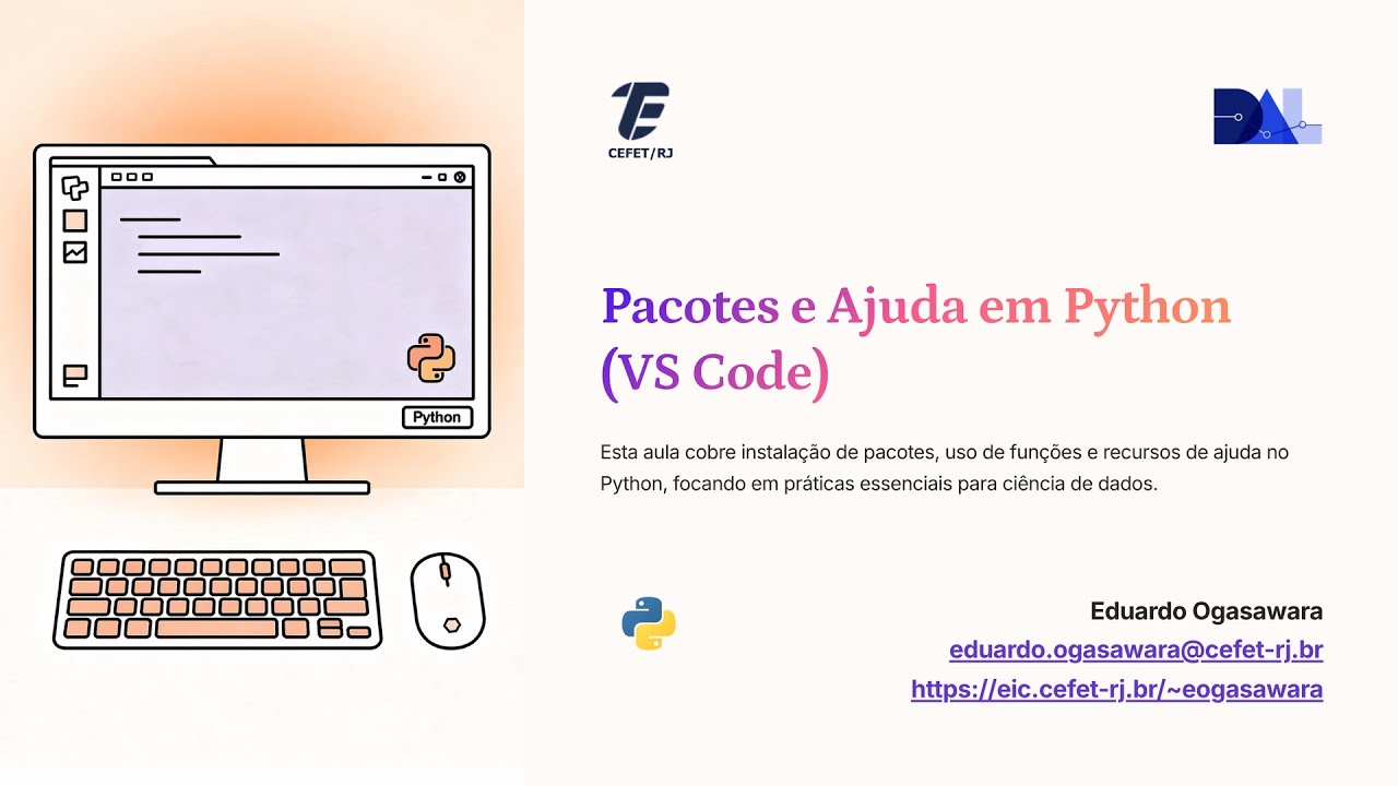 Pacotes, Funções e Sistemas de Ajuda em Python para Ciência de Dados | Vídeo 02