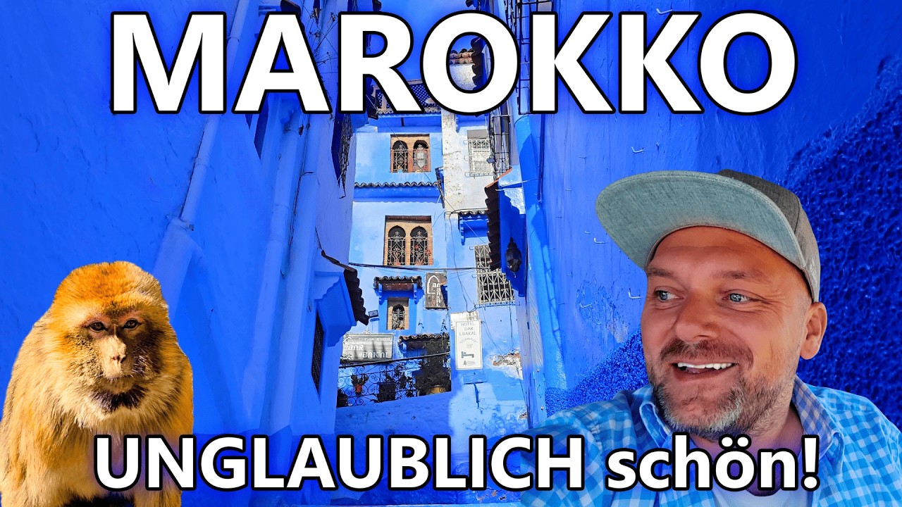 😍DIE SCHÖNSTE Stadt in MAROKKO❗| LKW DIY WOHNMOBIL Travel Truck Vanlife Morocco Marokko