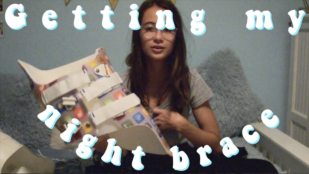 ☆Getting my night brace + how to put your brace on | Vlog #1☆