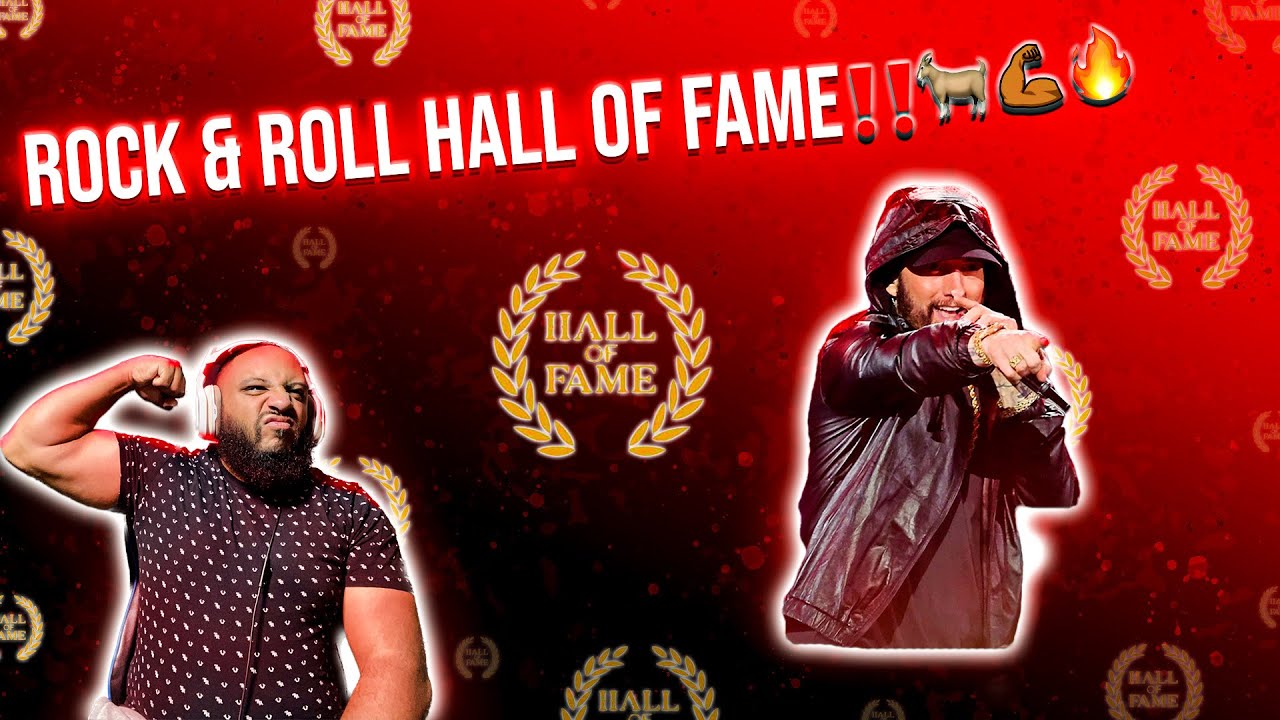 EMINEM MADE INTO THE ROCK & ROLL HALL OF FAME!!! | SUCH A BIG MOMENT FOR THE GOAT!! | [GAMER REACTS]