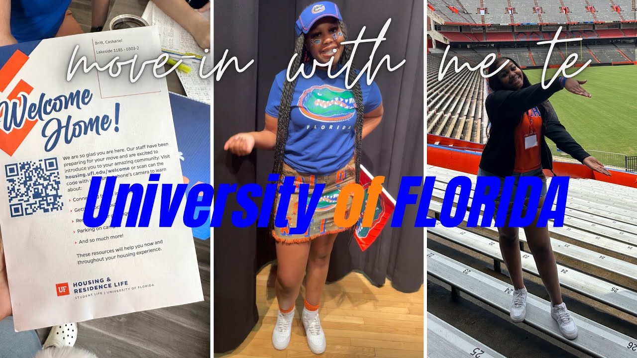🐊 MOVE-IN DAY VLOG @UNIVERSITY OF FLORIDA 🐊 LAKESIDE RESIDENTIAL COMPLEX 💙🧡