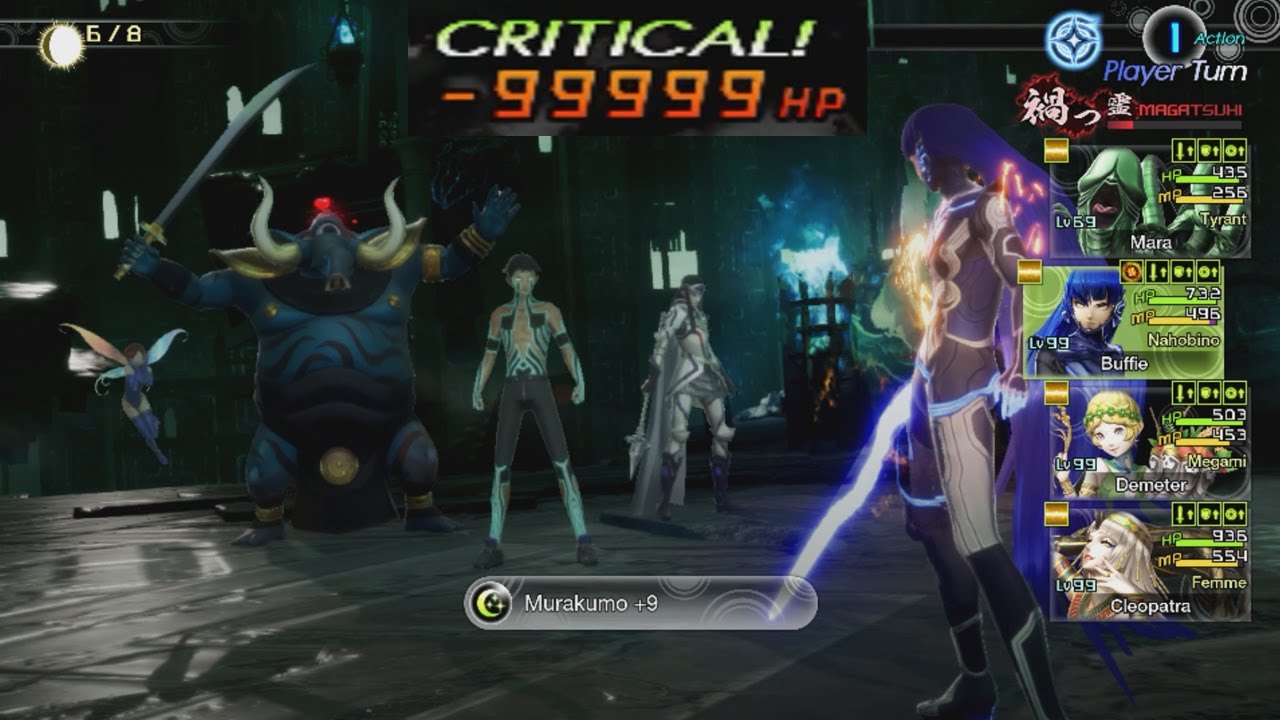 Killing Demi-fiend in 1 hit - Shin Megami Tensei 5