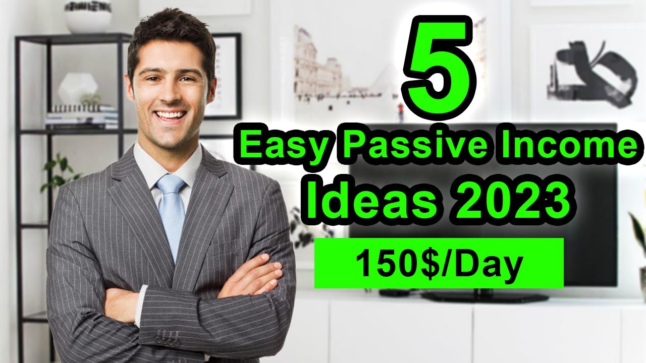 5 easy passive income ideas 2023 | how to earn money