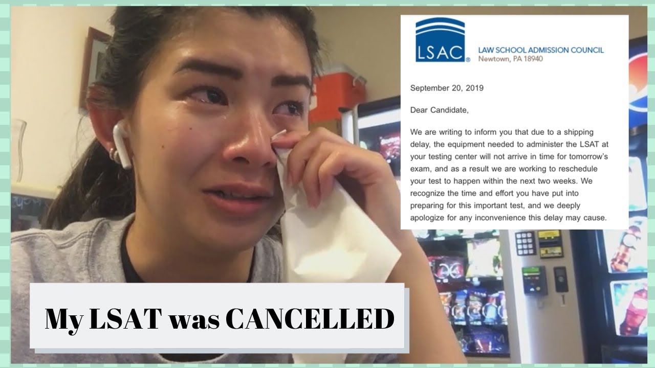 My LSAT Got CANCELLED: A Series of Unfortunate Events
