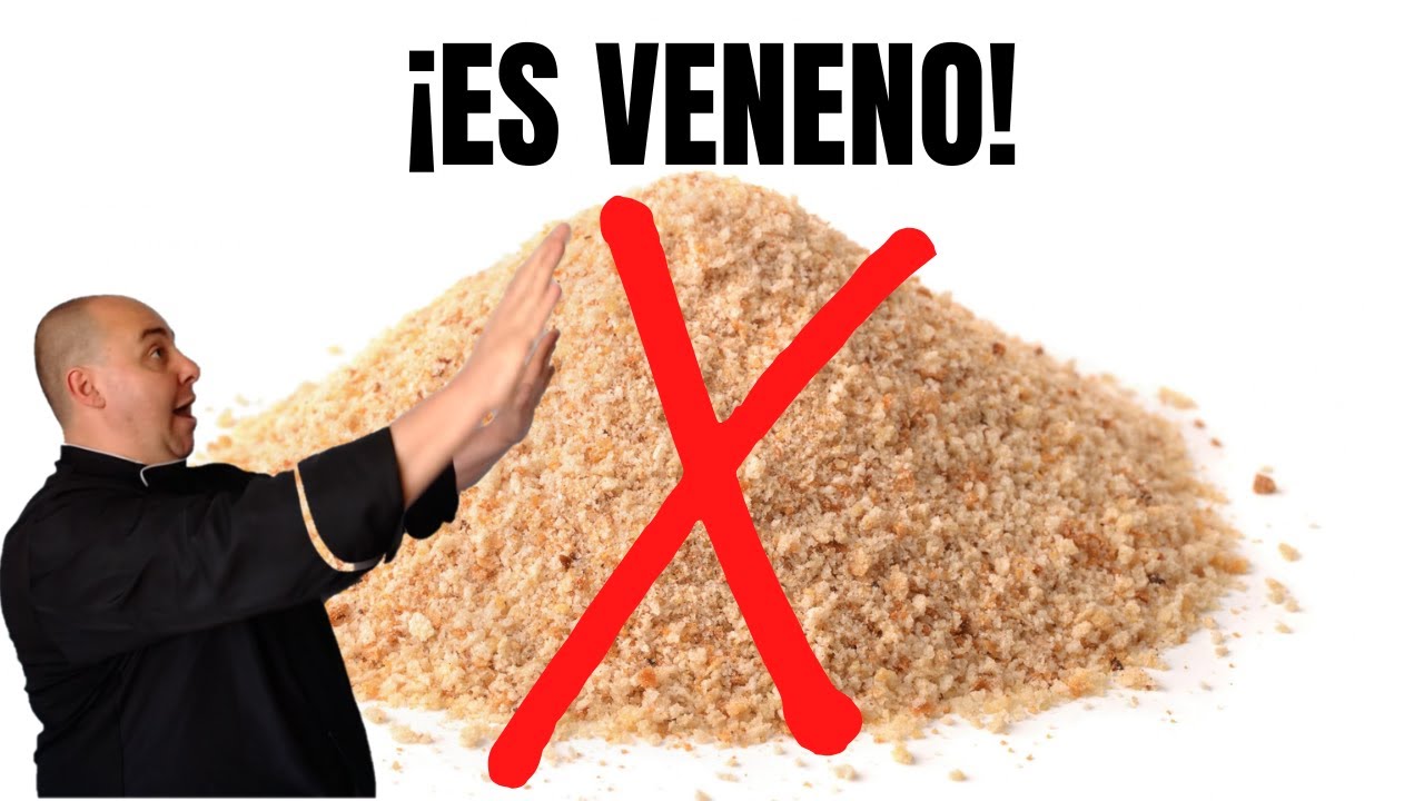 🚫¡¡¡PELIGRO de ACRILAMIDA!!!☠️⛔No uses PAN RALLADO ✅¡Tienes que hacerlo así!